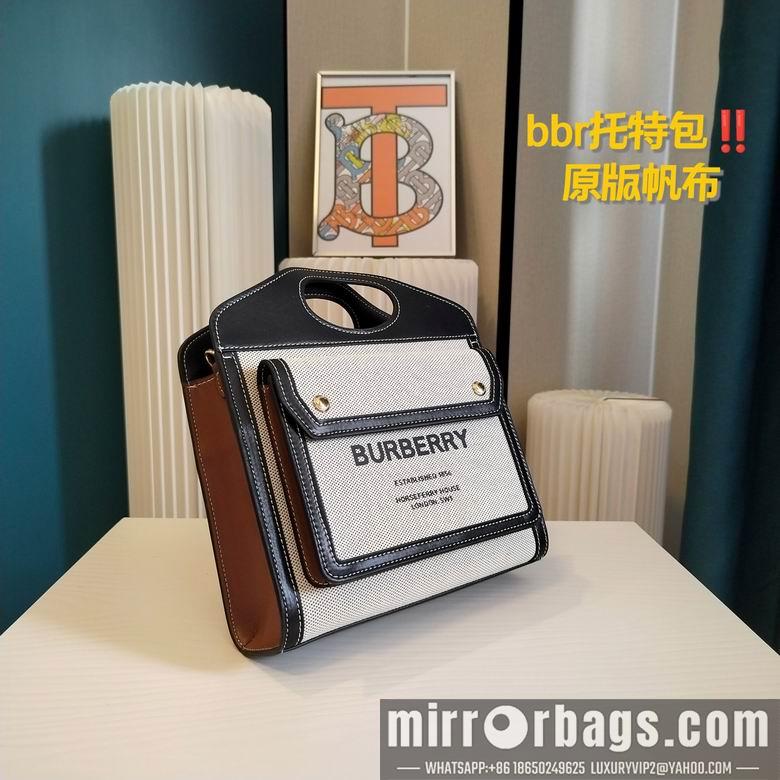 Burberry Replica Bags 23X8X22cm 121419 YG 5