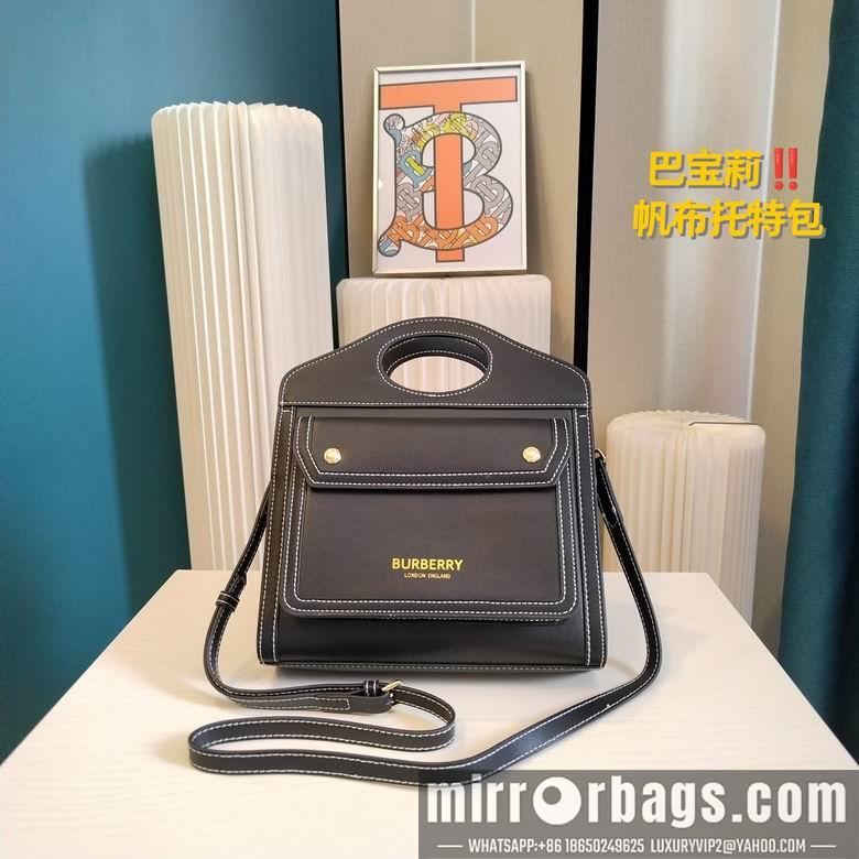 Burberry Replica Bags 23X8X22cm 121419 YG 3