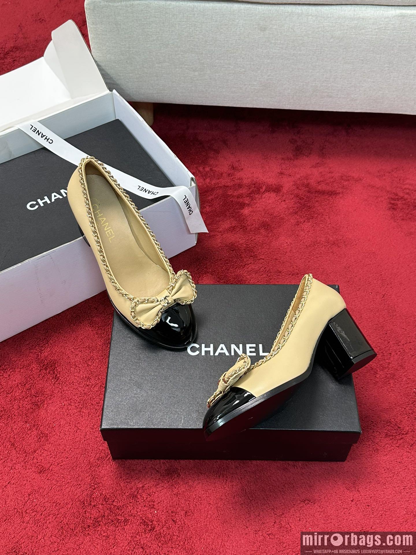 Chanel Replica Shoes sz35-41 6.5cm h1017