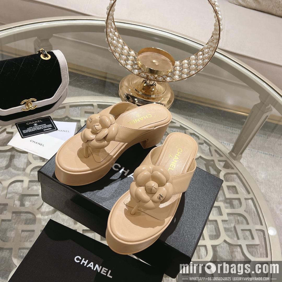 Chanel Replica Shoes sz35-41 7.5cm h0705