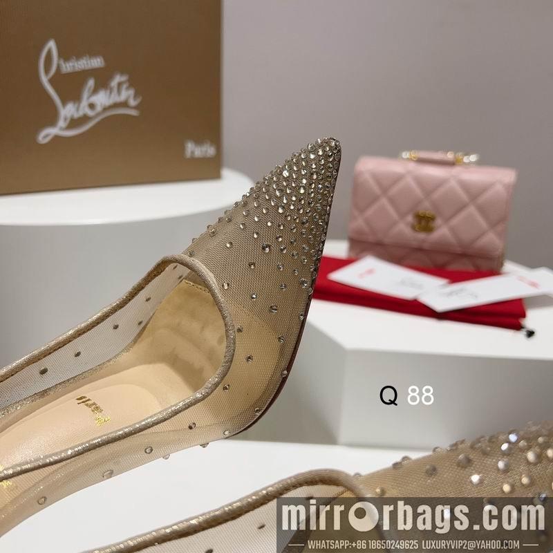 Christian Louboutin Shoes CL sz35-40 1.5 6.5 7.8 8.5CM 3C K0101