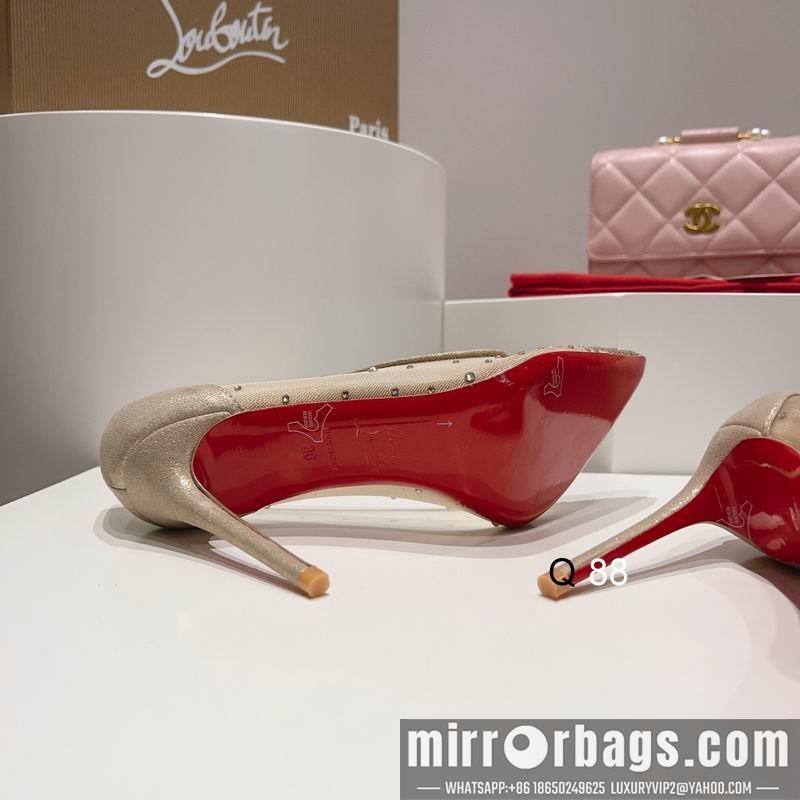 Christian Louboutin Shoes CL sz35-40 1.5 6.5 7.8 8.5CM 3C K0101