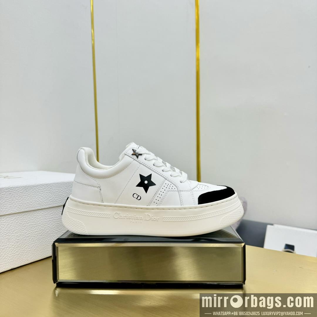 Replica Dior Shoes sz35-40 4.5cm h0905
