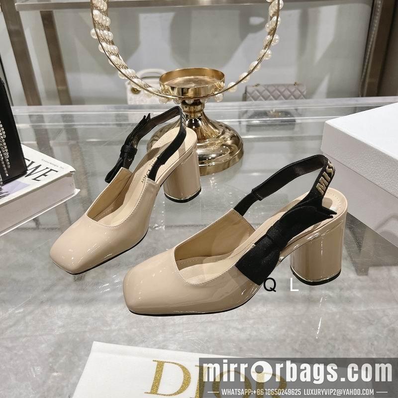 Replica Dior Shoes sz35-40 4.5 7.5CM LL1201