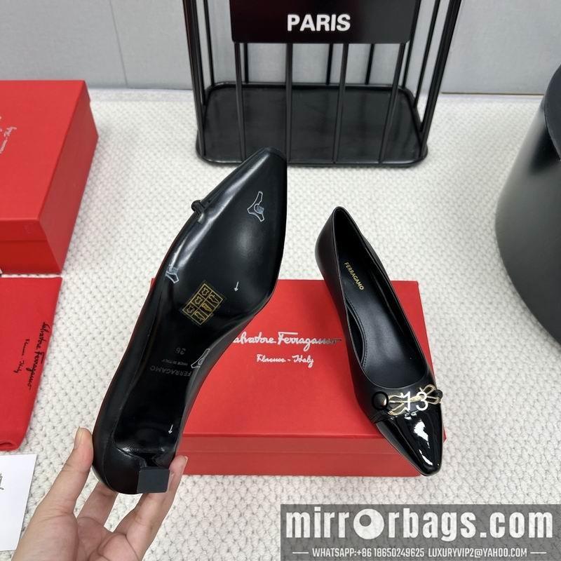 Replica Ferragamo Shoes Ferragamo sz35-40 4.5CM YM1201