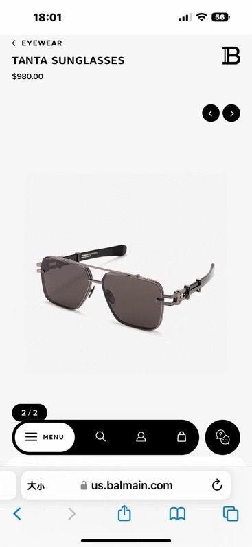 Replica Balmain Glasses smx40