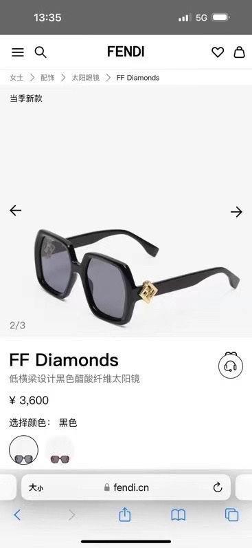 Replica Fendi Glasses smx162
