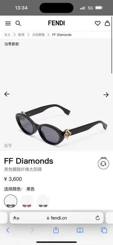 Replica Fendi Glasses smx163