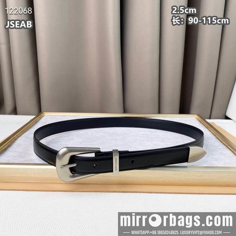 Replica YSL belt 25mmX90-115cm 8L01