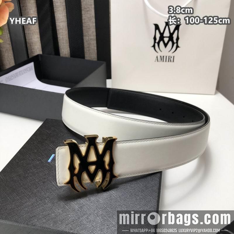 Replica Amiri belt 38mmX100-125cm 8L34