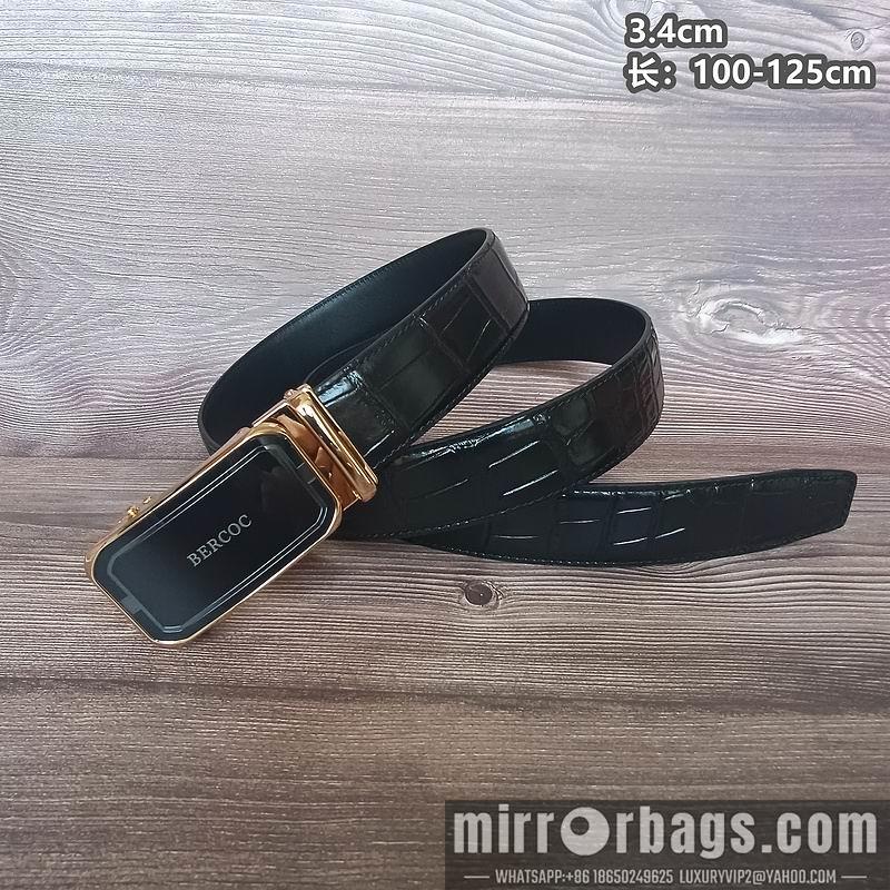 Replica Bercoc Cucinelli belt 34mmX100-125cm 8L04