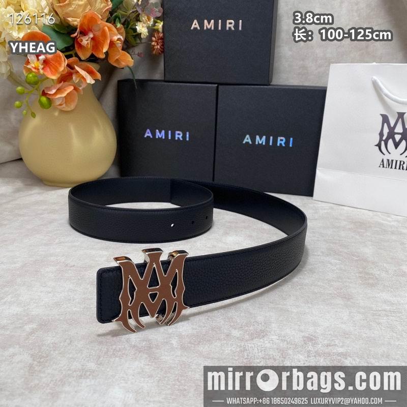 Replica Amiri belt 38mmX100-125cm 8L10