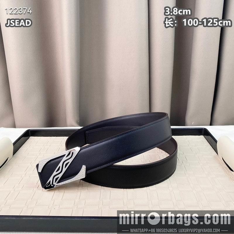 Replica Zegna belt 38mmX100-125cm 8L03
