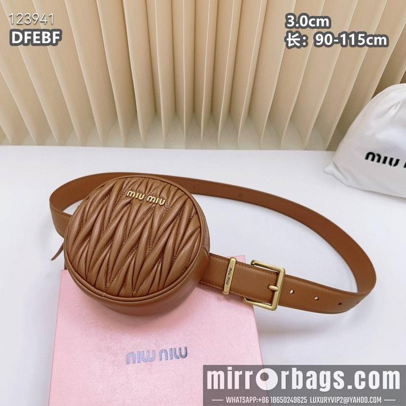 Replica Miumiu belt 30mmX90-115cm 8L02