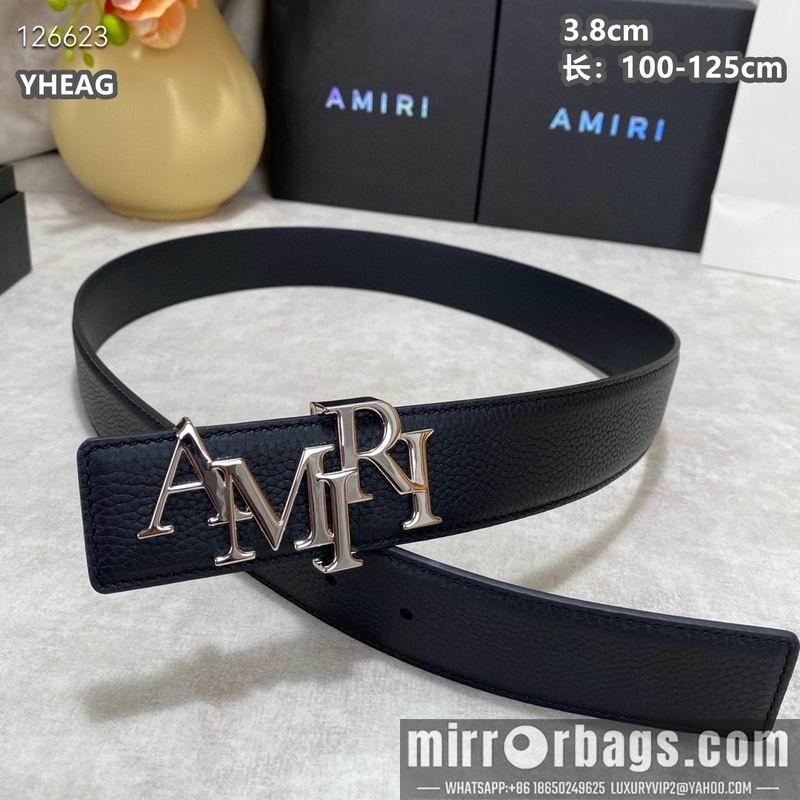 Replica Amiri belt 38mmX100-125cm 8L21