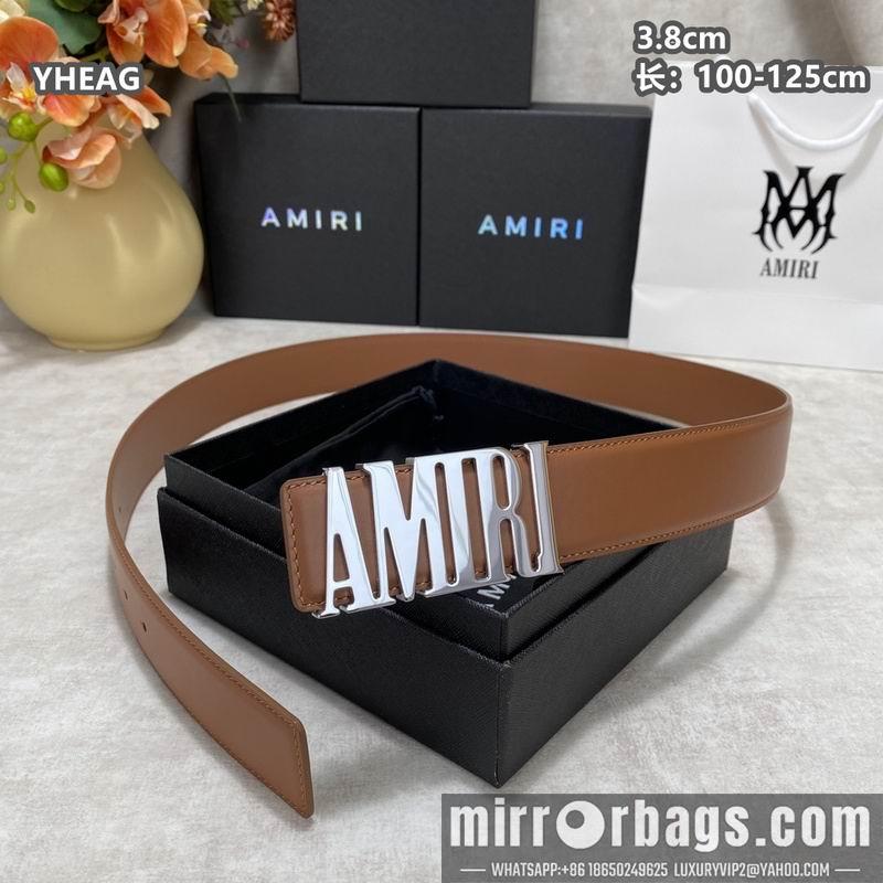 Replica Amiri belt 38mmX100-125cm 8L24