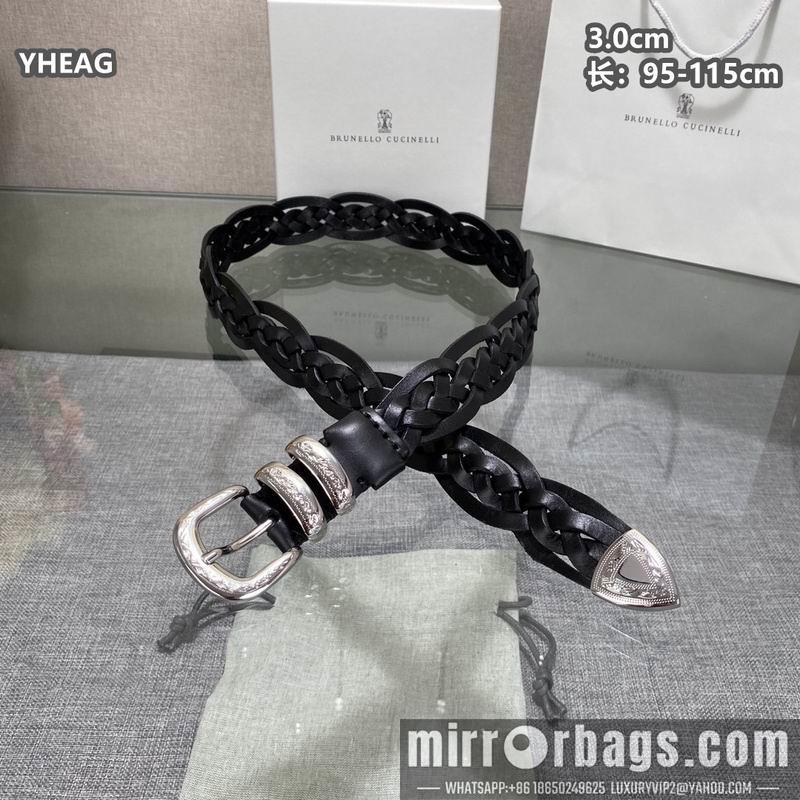 Replica Brunello Cucinelli belt 30mmX95-115cm 8L06