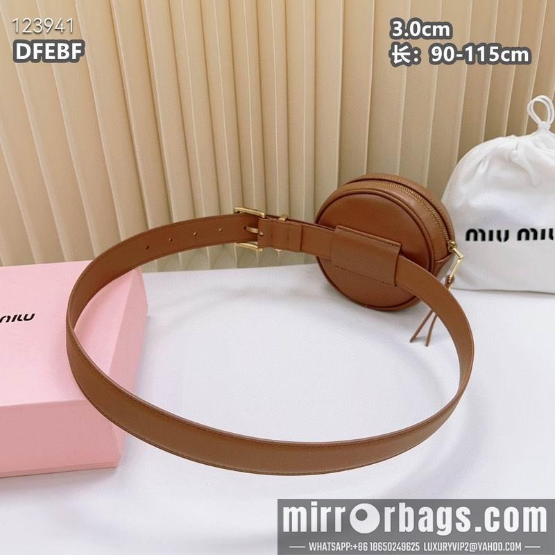 Replica Miumiu belt 30mmX90-115cm 8L02