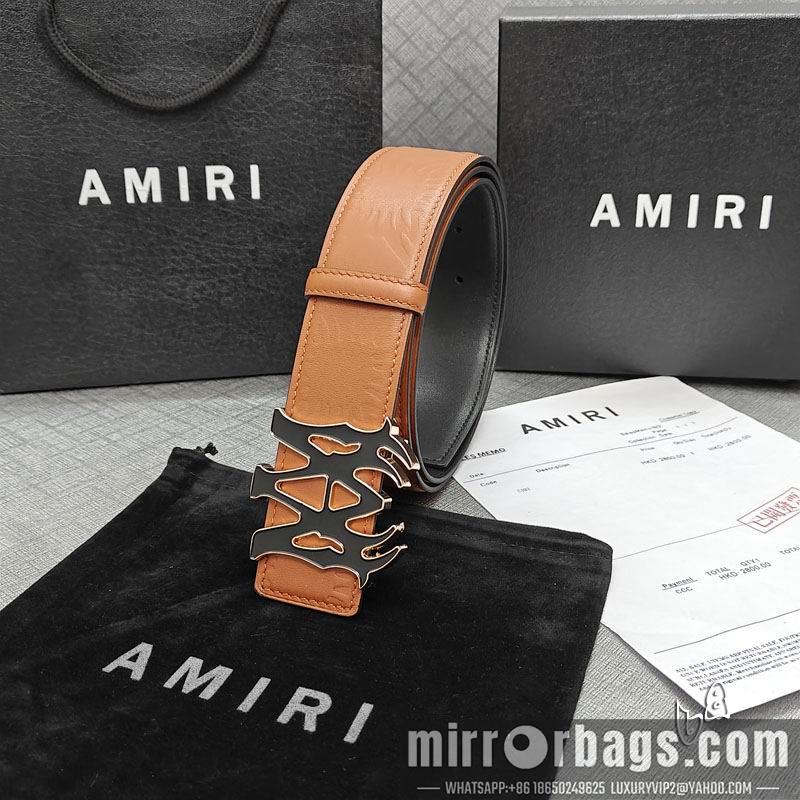Replica Amiri belt 38mmX90-125cm lb04