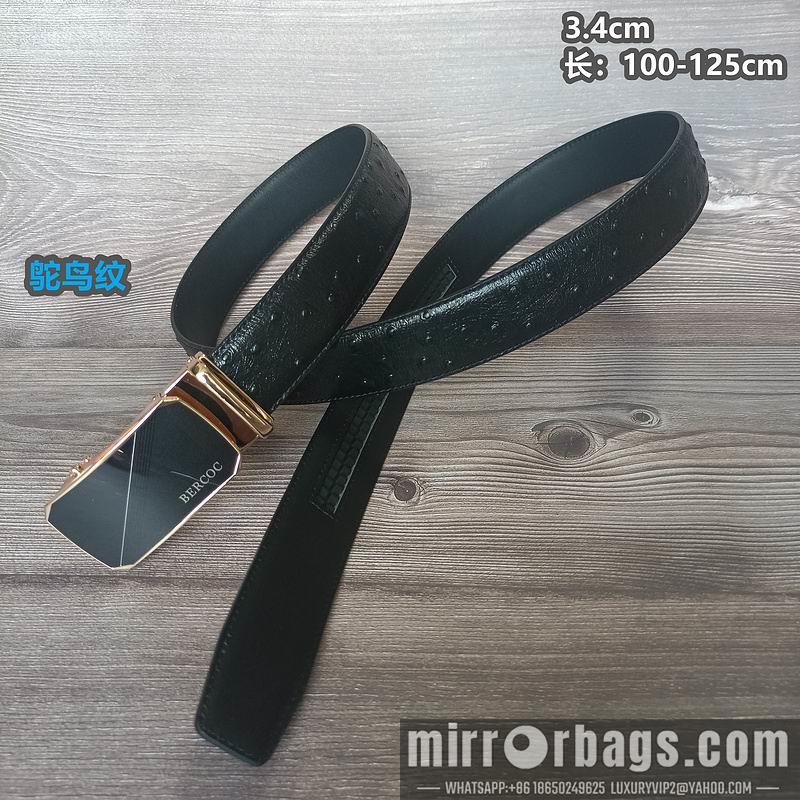 Replica Bercoc Cucinelli belt 34mmX100-125cm 8L03