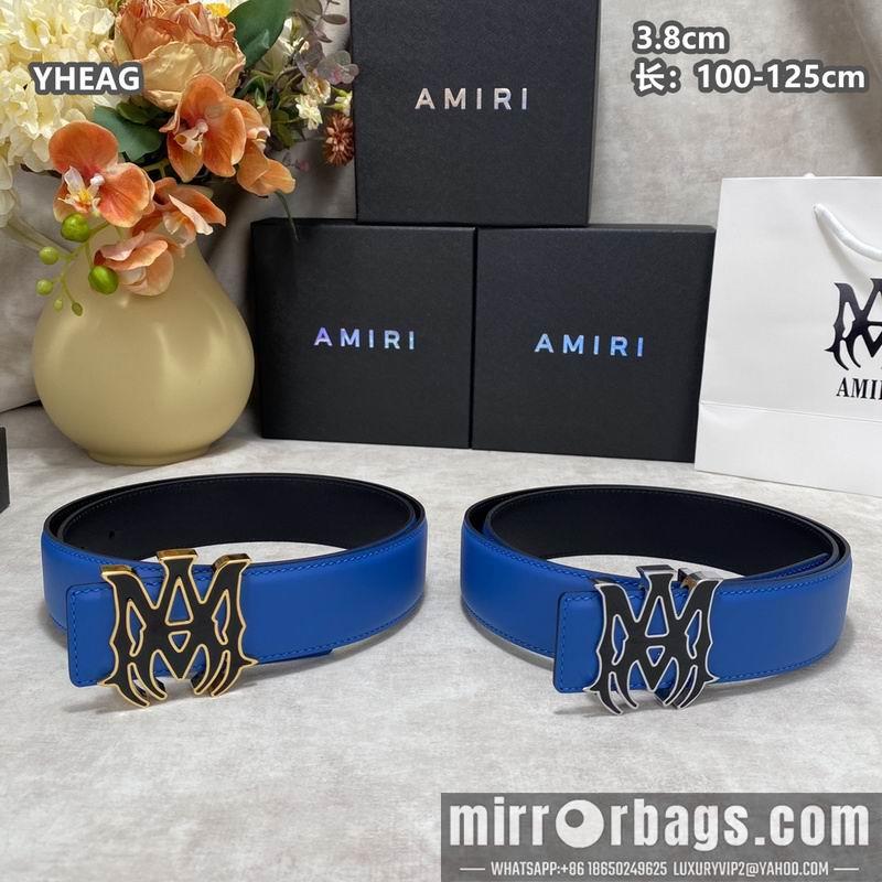 Replica Amiri belt 38mmX100-125cm 8L25