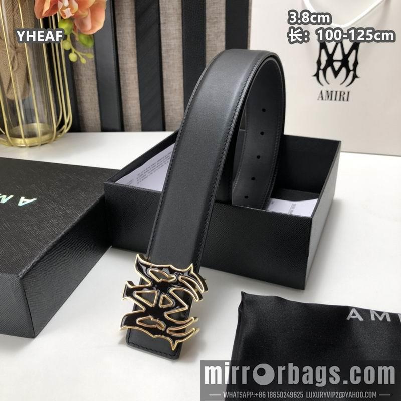 Replica Amiri belt 38mmX100-125cm 8L33