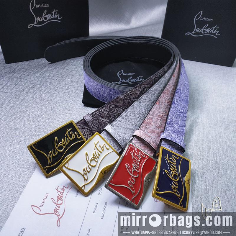 Replica Louboutin belt 38mm 80-125cm lb061202