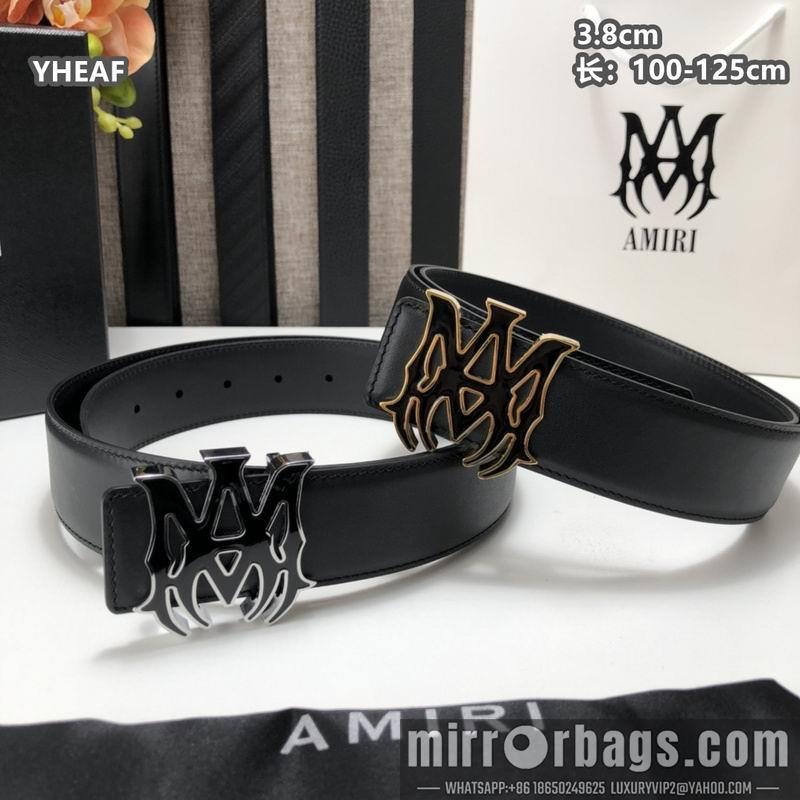 Replica Amiri belt 38mmX100-125cm 8L33