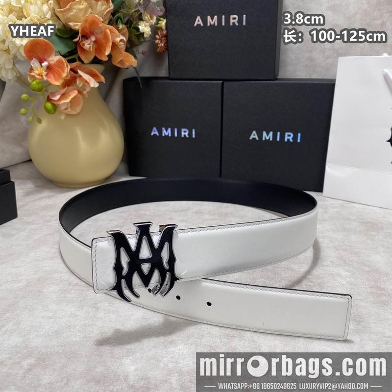 Replica Amiri belt 38mmX100-125cm 8L38