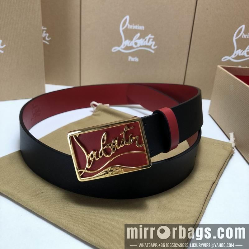 Replica Christian Louboutin belt 35mmX95-125cm 7D02