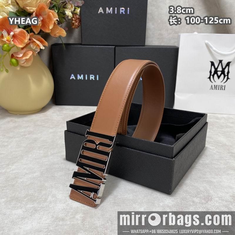 Replica Amiri belt 38mmX100-125cm 8L24