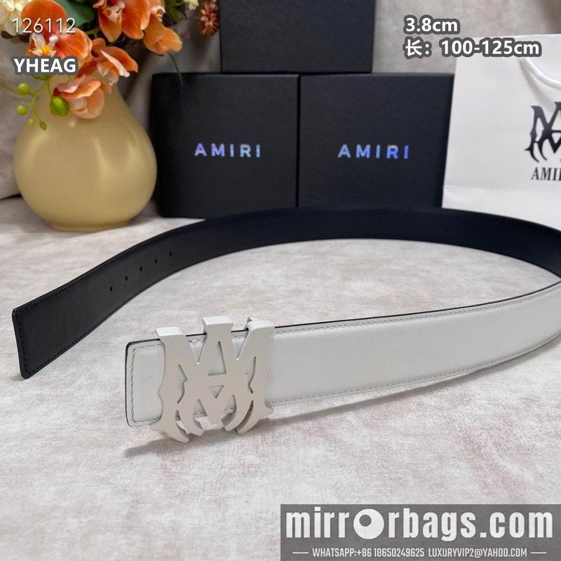 Replica Amiri belt 38mmX100-125cm 8L06