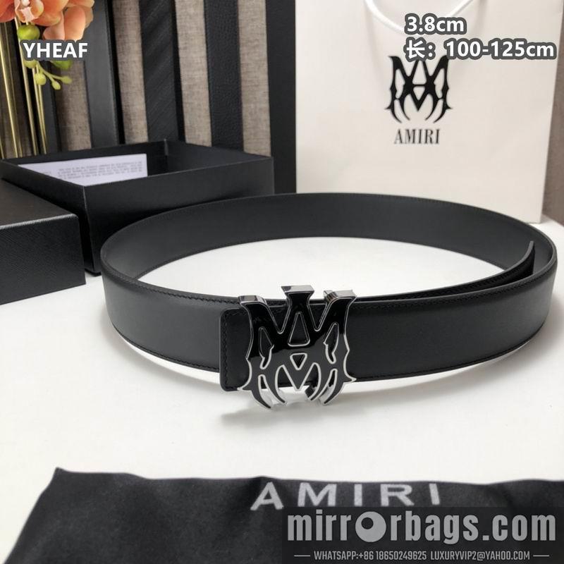 Replica Amiri belt 38mmX100-125cm 8L33