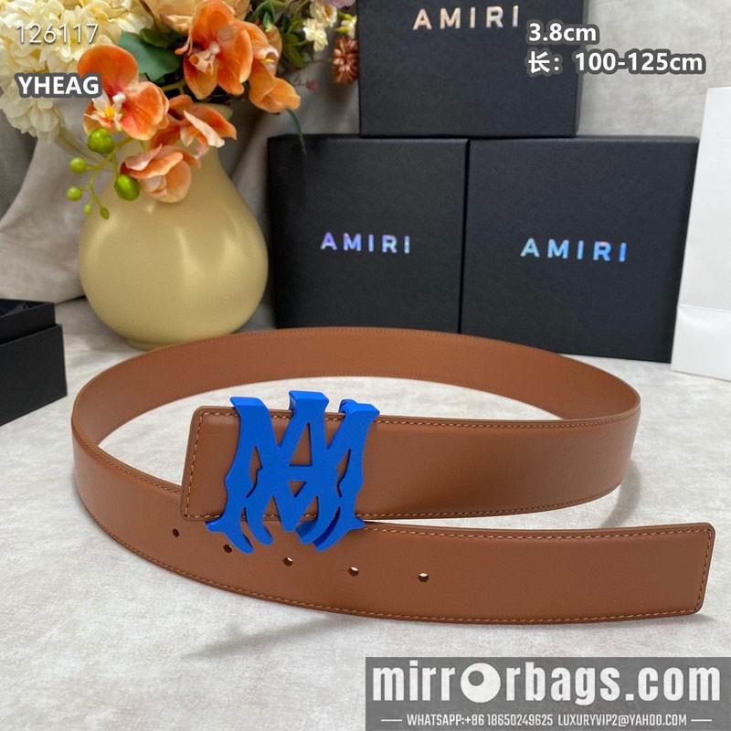 Replica Amiri belt 38mmX100-125cm 8L11
