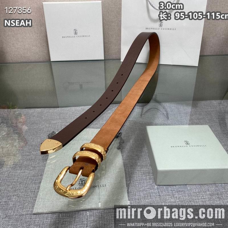 Replica Brunello Cucinelli belt 30mmX95-105-115cm 8L04