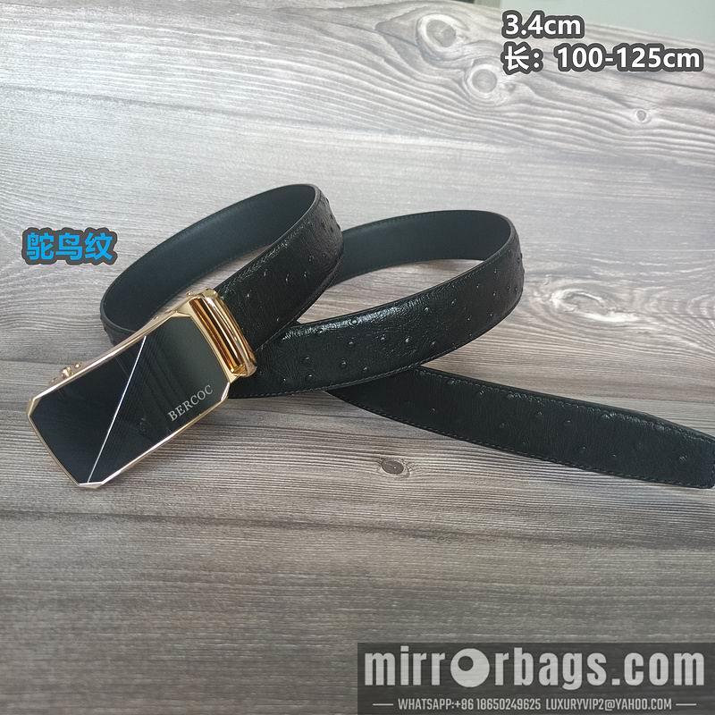 Replica Bercoc Cucinelli belt 34mmX100-125cm 8L03