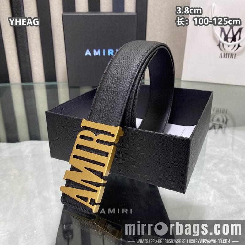 Replica Amiri belt 38mmX100-125cm 8L29