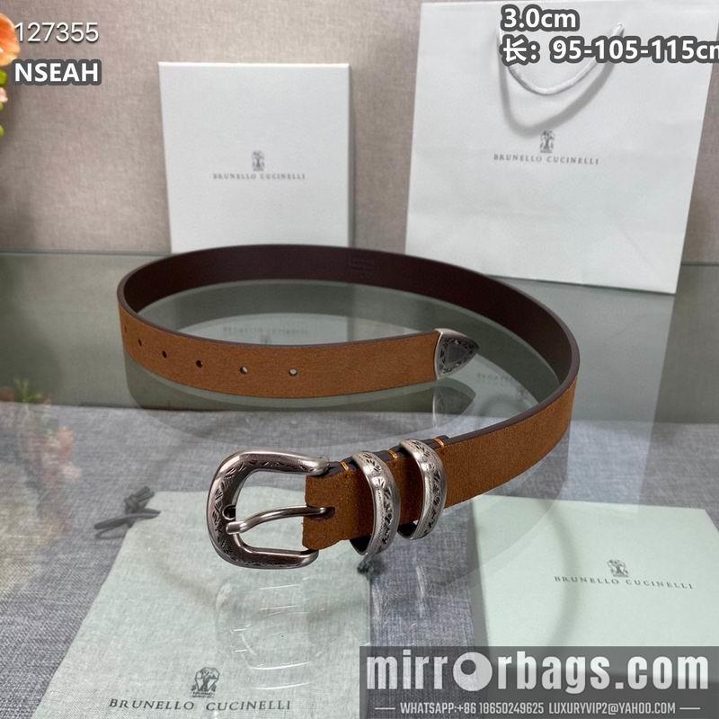 Replica Brunello Cucinelli belt 30mmX95-105-115cm 8L01