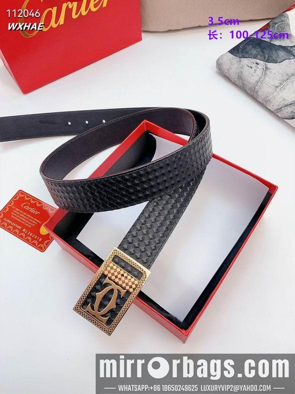Replica Cartier belt 35mmX100-125cm 8L01