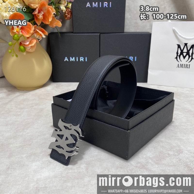Replica Amiri belt 38mmX100-125cm 8L10