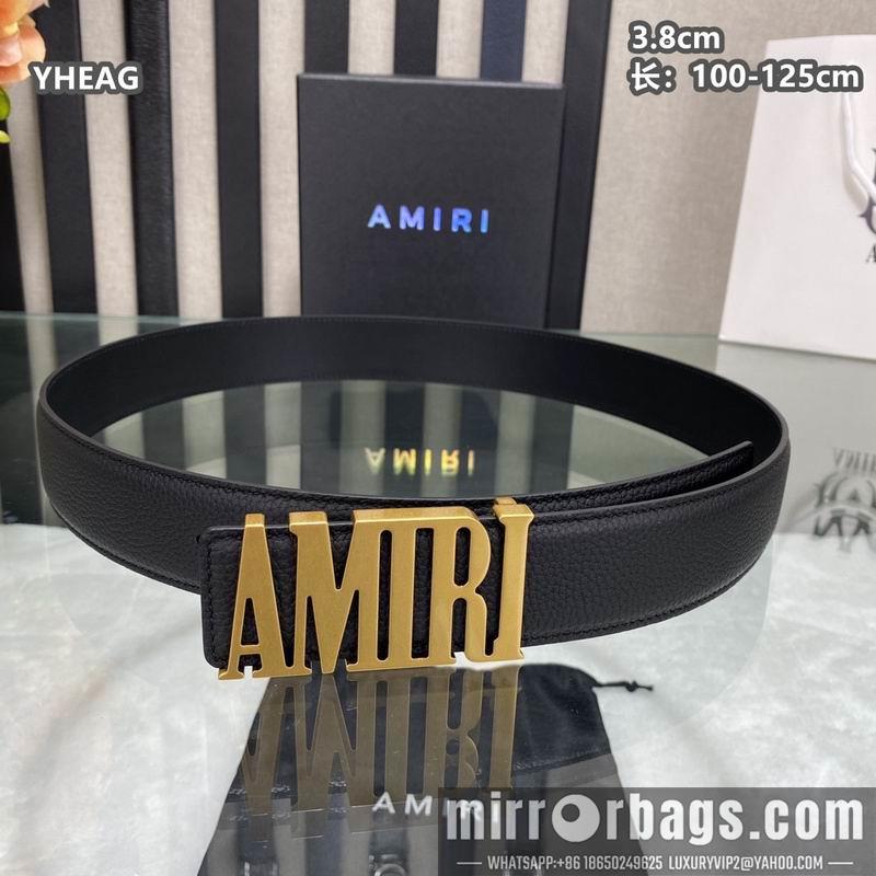 Replica Amiri belt 38mmX100-125cm 8L29