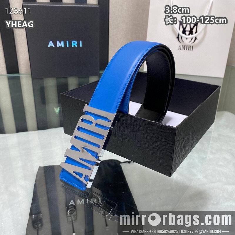 Replica Amiri belt 38mmX100-125cm 8L03