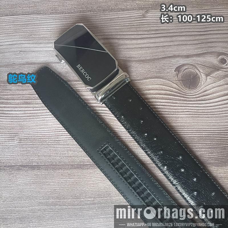Replica Bercoc Cucinelli belt 34mmX100-125cm 8L03