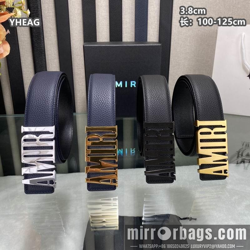 Replica Amiri belt 38mmX100-125cm 8L29