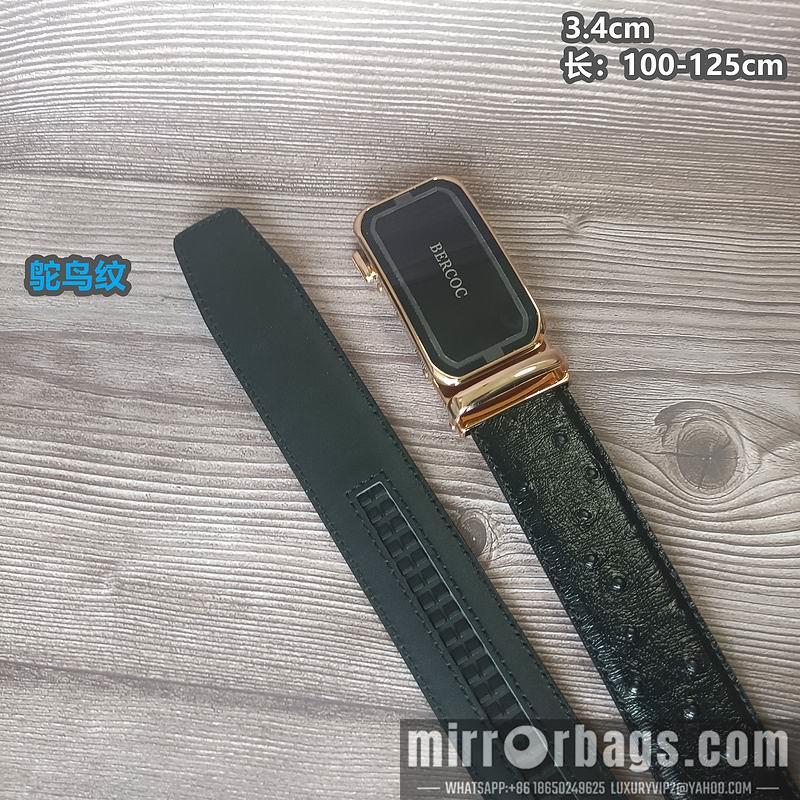Replica Bercoc Cucinelli belt 34mmX100-125cm 8L03
