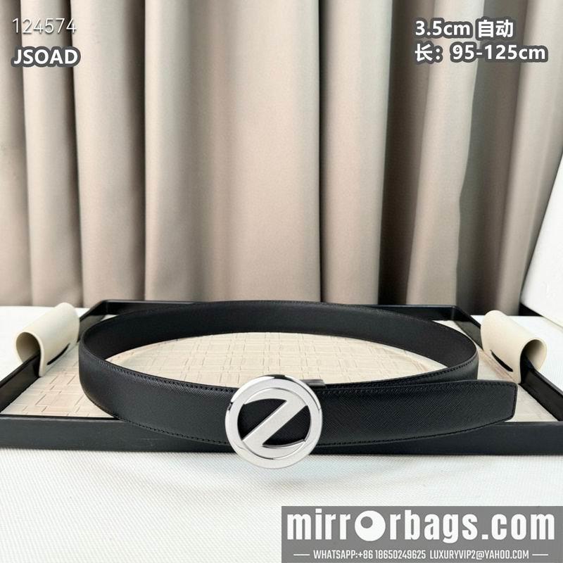 Replica Zegna belt 35mmX95-125cm 8L02