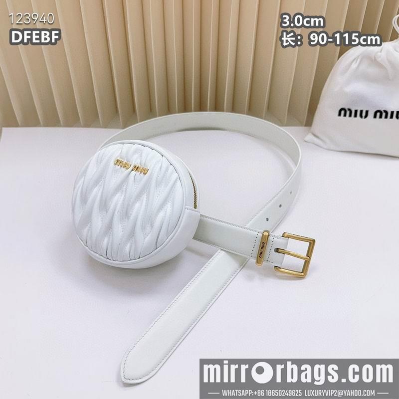 Replica Miumiu belt 30mmX90-115cm 8L02