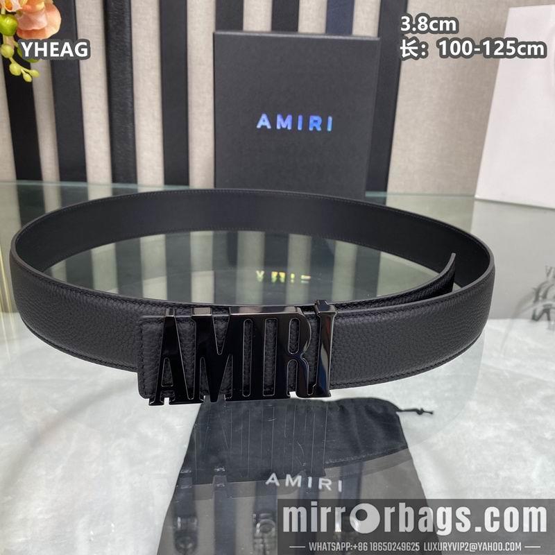 Replica Amiri belt 38mmX100-125cm 8L29