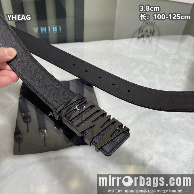 Replica Amiri belt 38mmX100-125cm 8L29