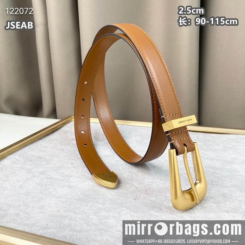 Replica YSL belt 25mmX90-115cm 8L01